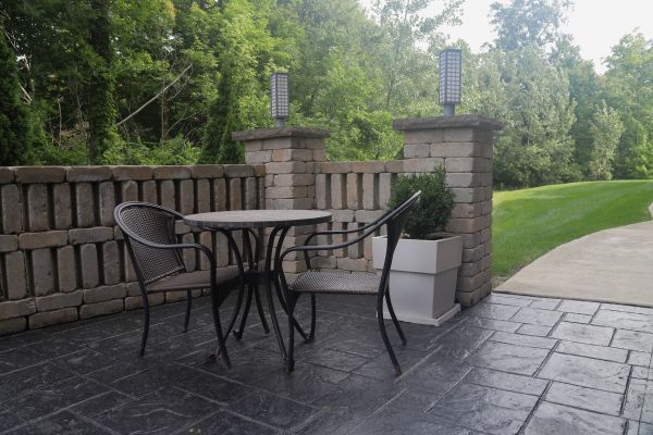 Cost of Stamped Concrete Patio Installation in Chico