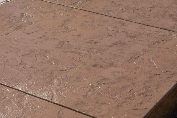 Concrete Patio Staining in Chico