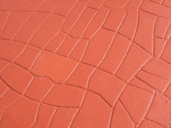 Colored Pavement Installation in Chico