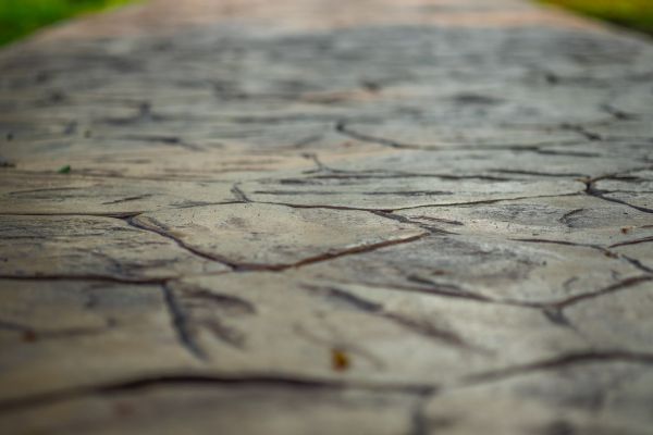 Textured Concrete Paving in Chico