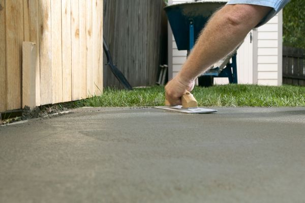 Concrete Patio Finishing in Chico